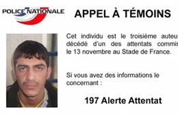 Pháp công bố ảnh kẻ thứ 3 đánh bom sân Stade de France